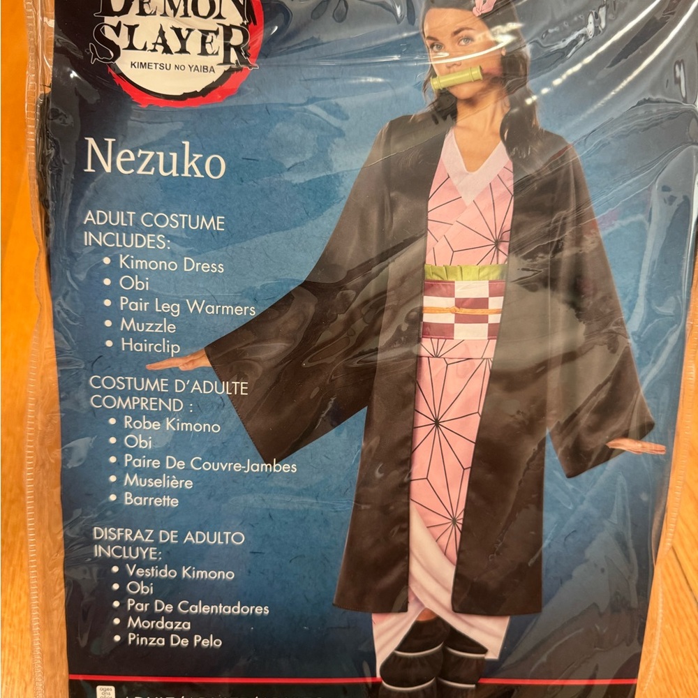 Nezuko Women Adult Halloween Costume